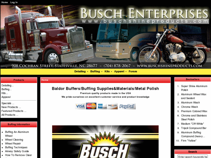 www.buschshineproducts.com