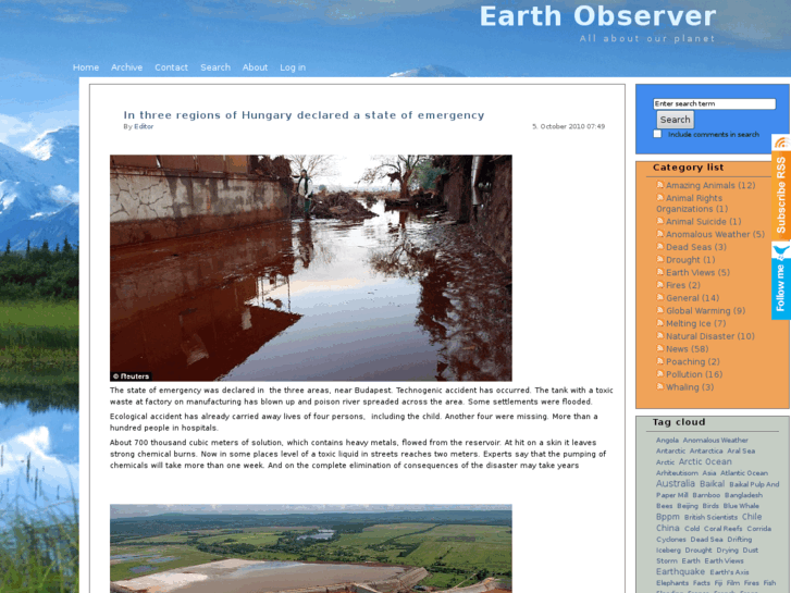 www.earthobserver.org