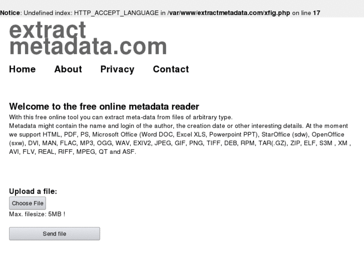 www.extractmetadata.com