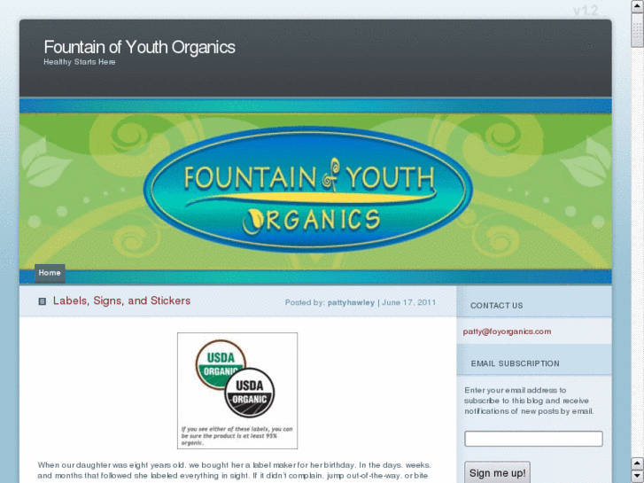 www.fountainofyouthorganics.com