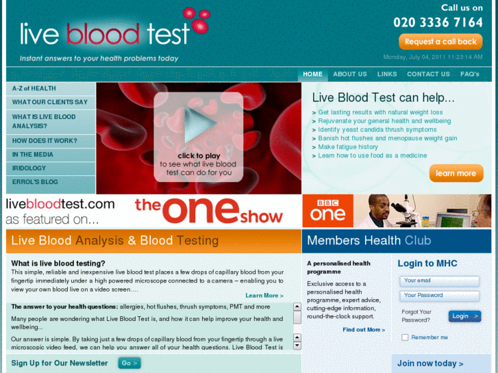 www.livebloodtest.com