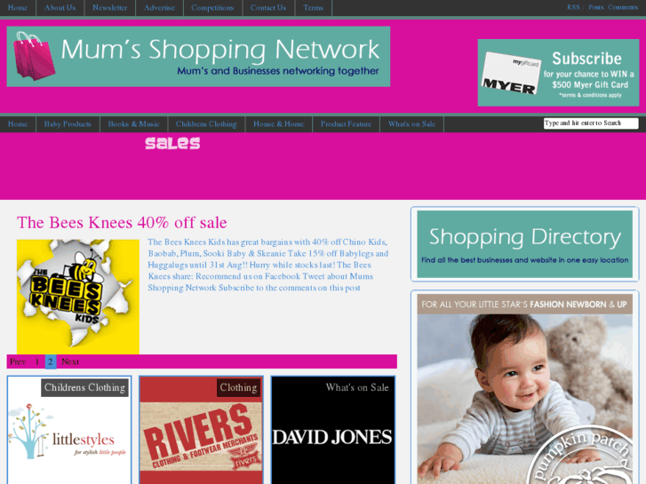 www.mumsshoppingnetwork.com