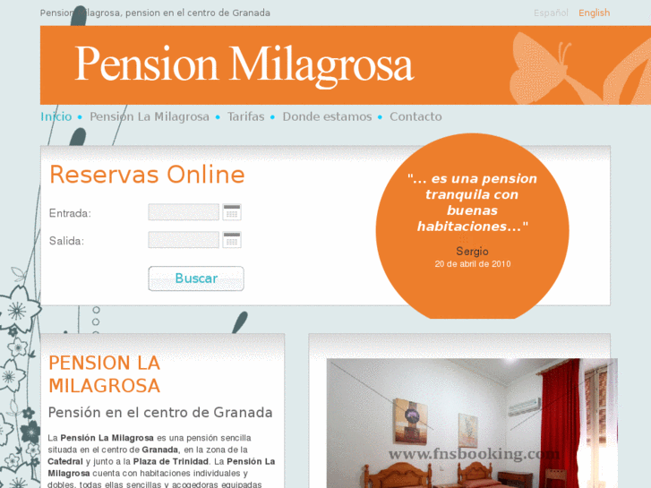 www.pensionlamilagrosa.com