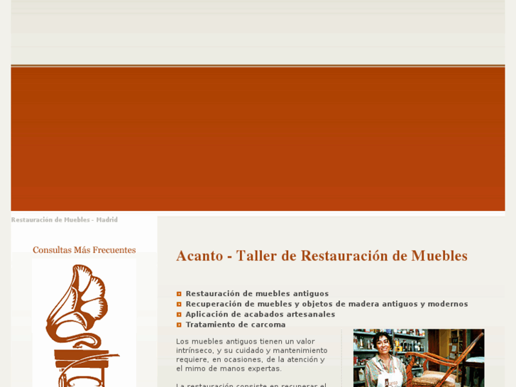 www.acanto-restauraciondemuebles.com