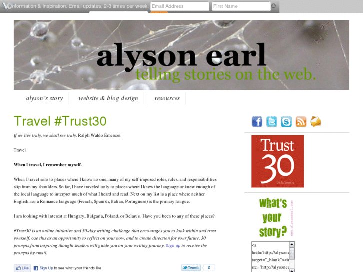 www.alysonearl.com