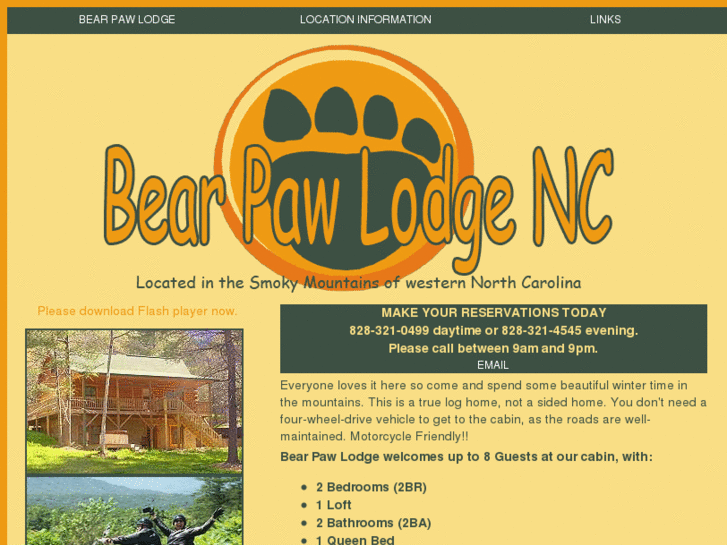 www.bearpawlodgenc.com