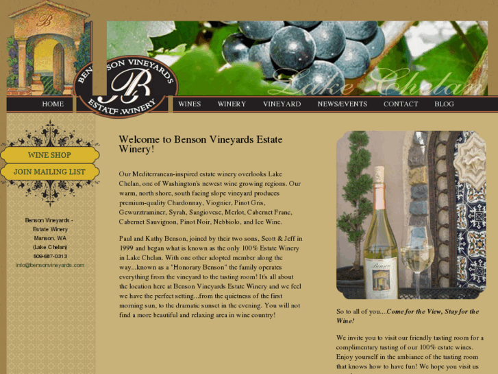 www.bensonvineyards.com