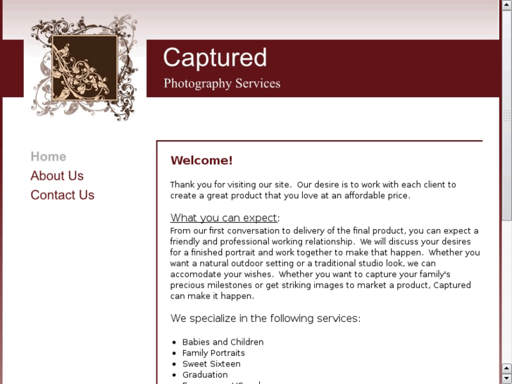 www.capturedphotographyservices.com