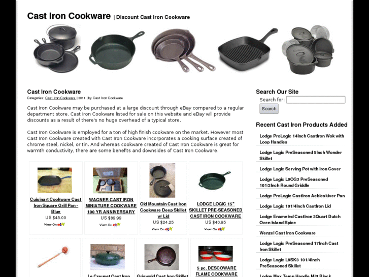 www.castironware.info