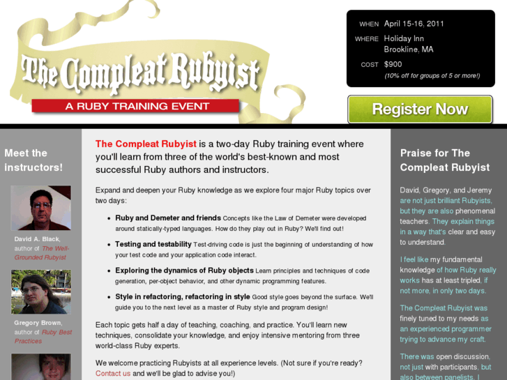 www.compleatrubyist.com