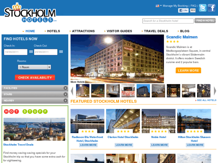 www.fivestarhotelsstockholm.com