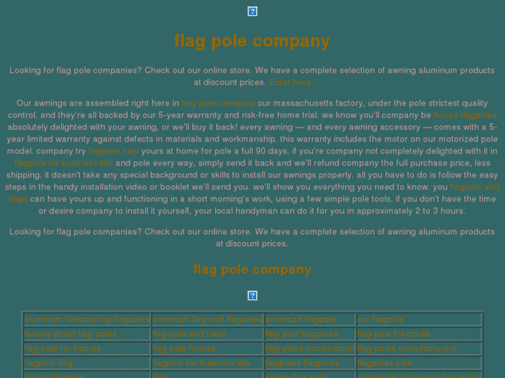 www.flag-pole-company.com