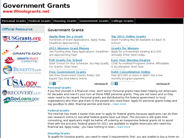 www.illinoisgrants.net