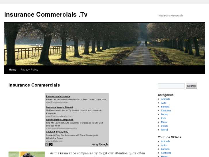 www.insurancecommercials.tv