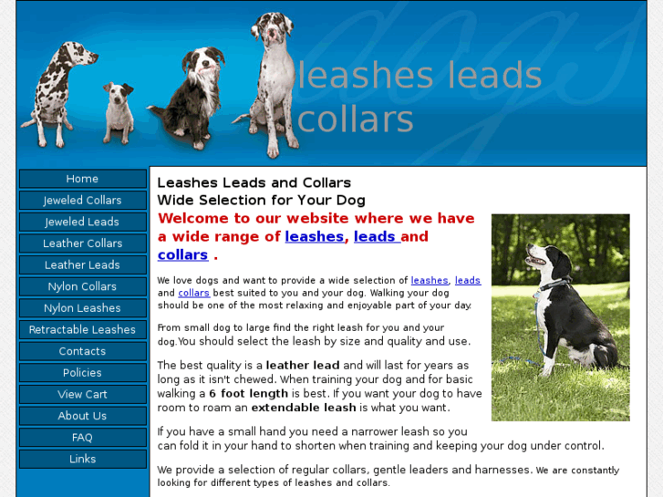 www.leashesleadscollars.com