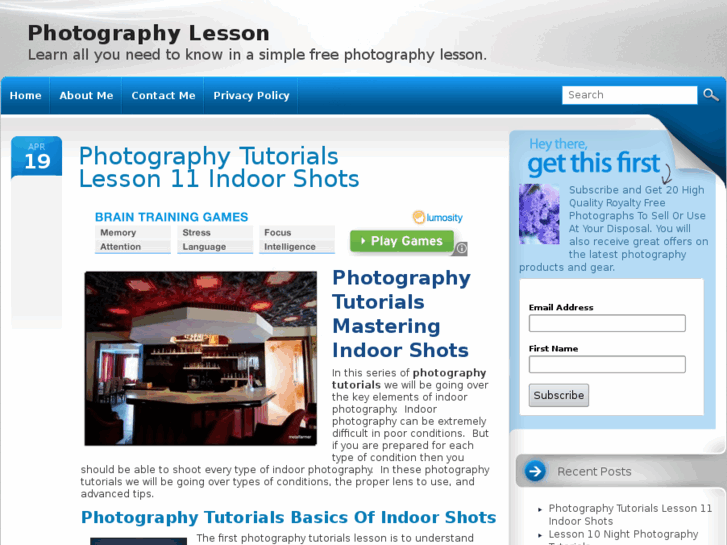 www.photographylesson.org