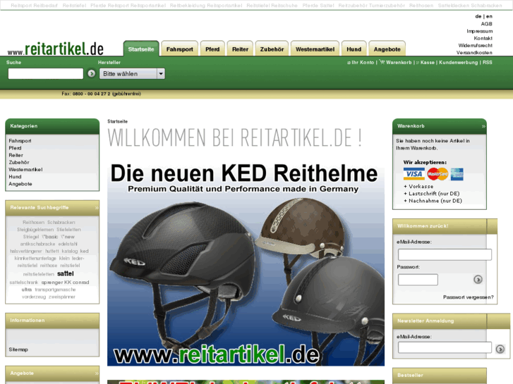 www.reitartikel.de