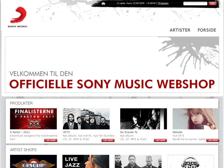 www.sonymusicshop.dk