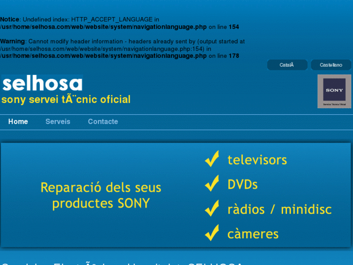 www.sonyservicio.com