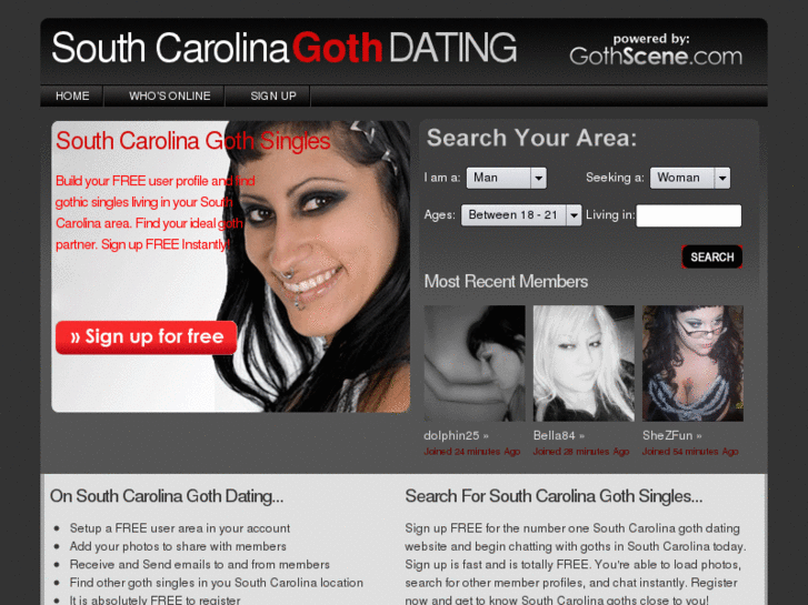 www.southcarolinagothdating.com