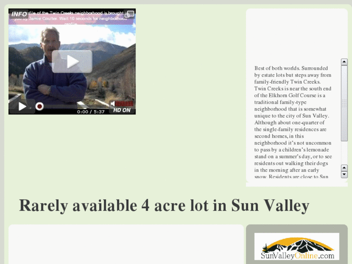 www.sunvalleyestatelot.com