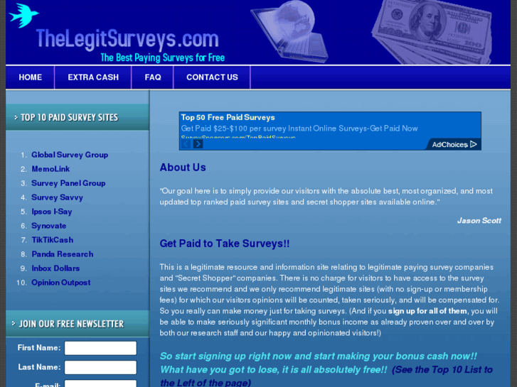 www.thelegitsurveys.com