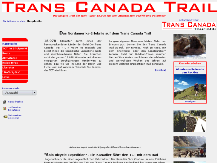 www.trans-canada-trail.com