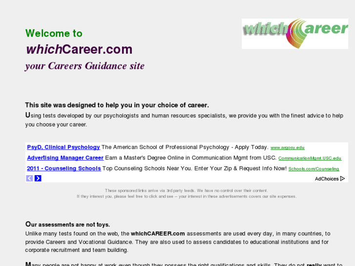 www.whichcareer.com