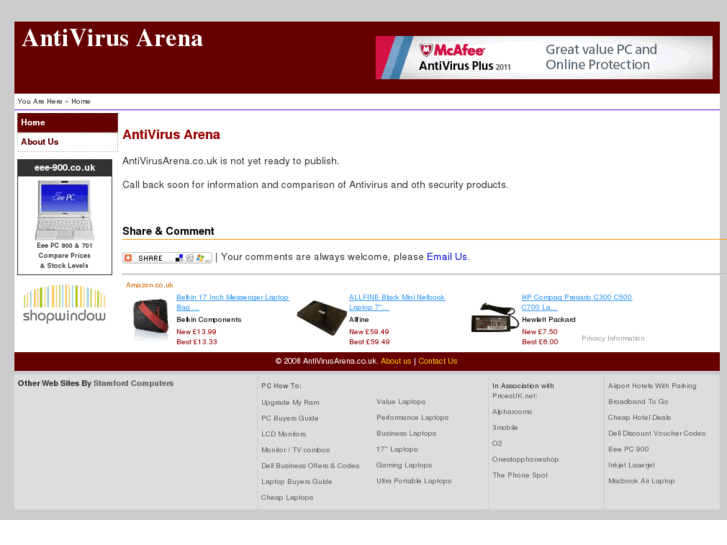 www.antivirusarena.co.uk