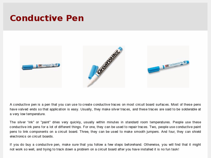 www.conductivepen.com