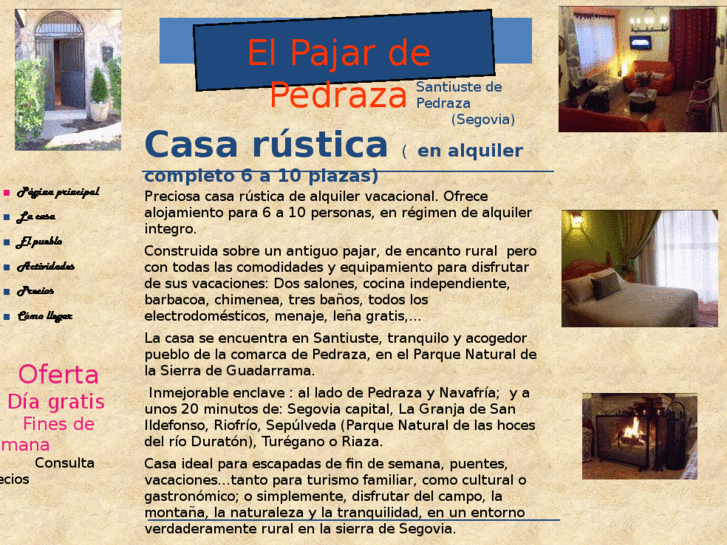 www.elpajardepedraza.es