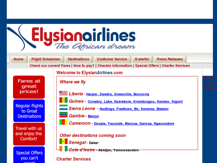 www.elysianairlines.com