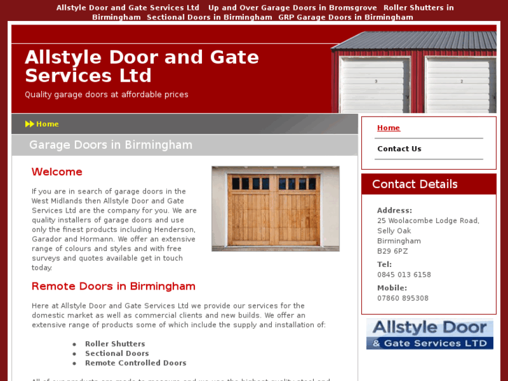 www.garagedoorsbirmingham.net