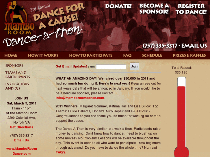 www.mamboroomdanceathon.com