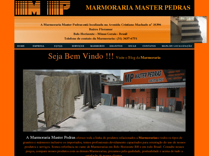 www.marmorariamasterpedras.com.br