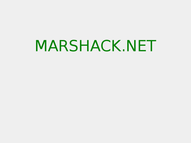 www.marshack.net