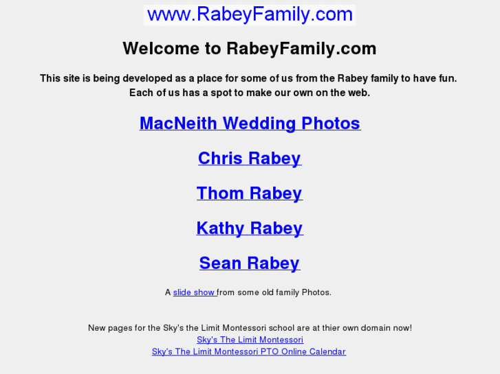 www.rabeyfamily.com