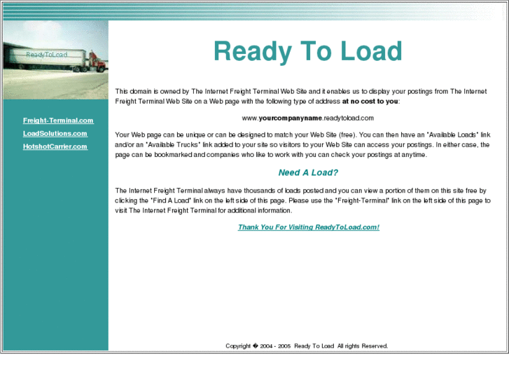 www.readytoload.com