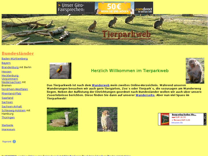 www.tierparkweb.de