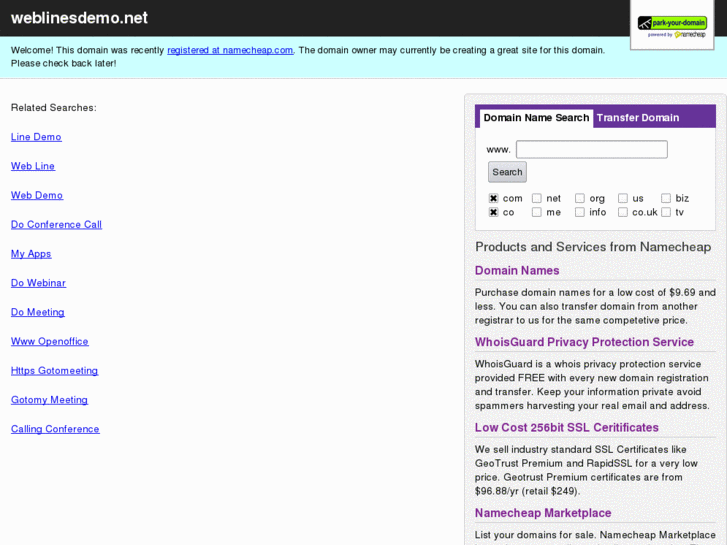 www.weblinesdemo.net