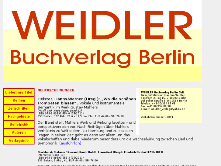 www.weidler-verlag.de