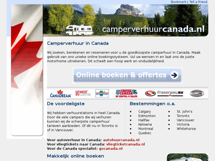 www.camperverhuurcanada.nl