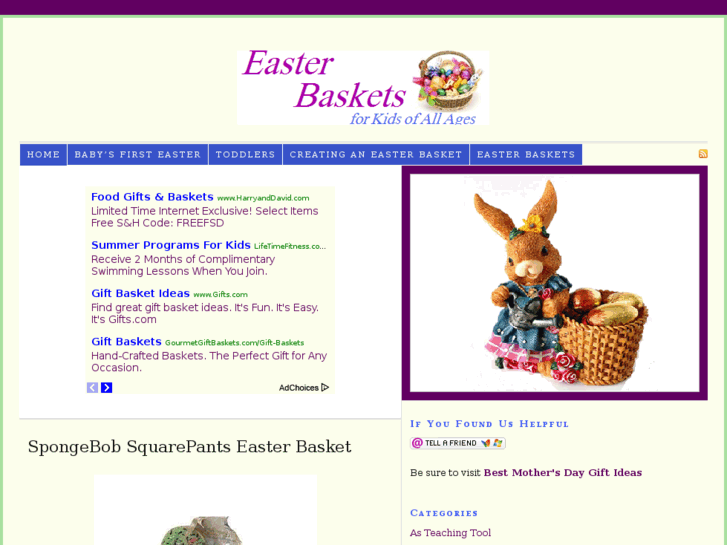 www.easterbasketsforkids.com