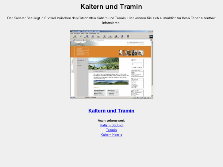 www.kalterersee.org