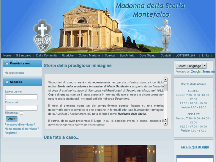 www.madonnadellastella.eu