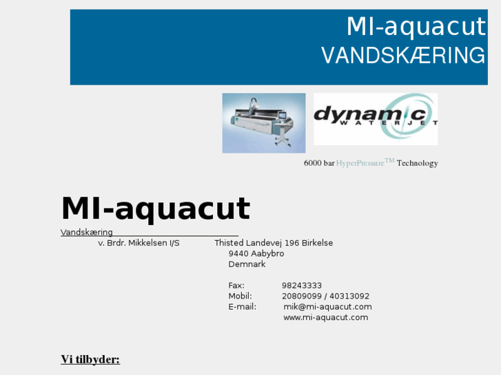 www.mi-aquacut.com