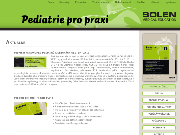 www.pediatriepropraxi.cz