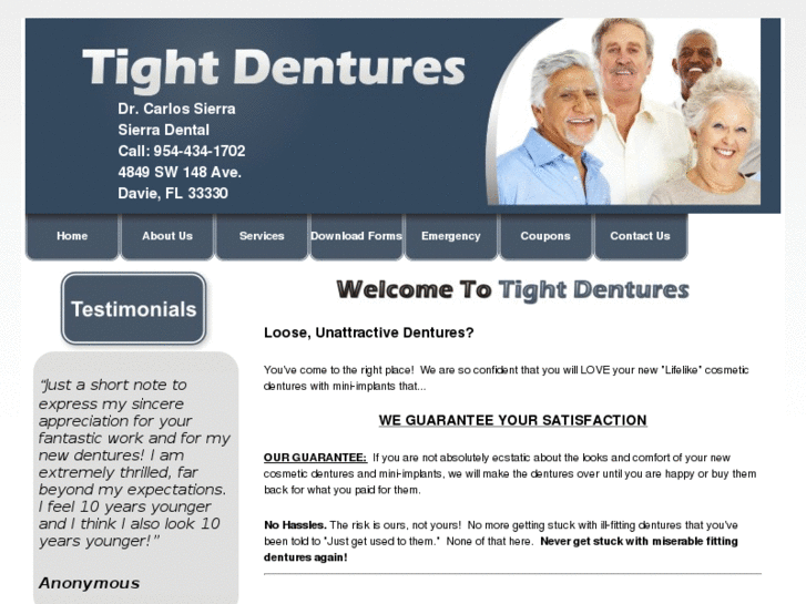 www.tightdenturesfortlauderdale.com