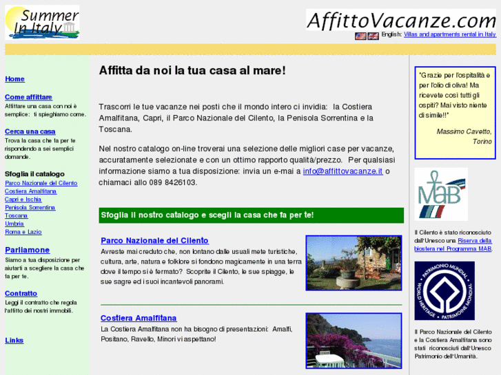 www.affittovacanze.it