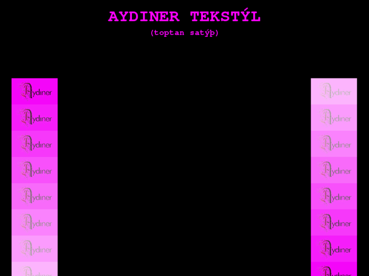 www.aydinertekstil.com